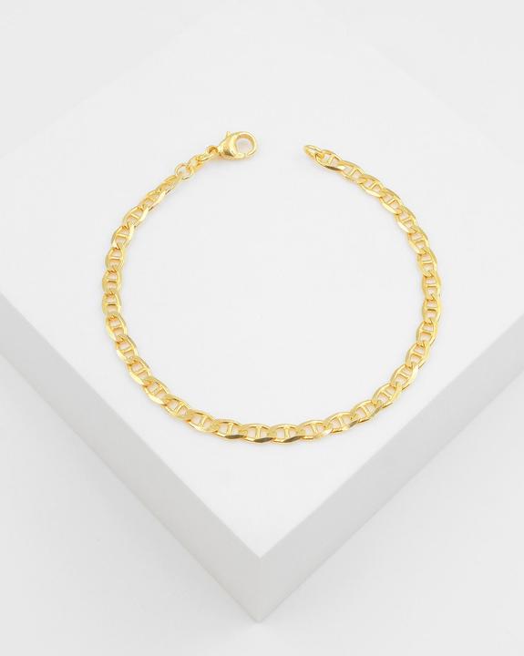 Actual product image Muau Bar armour (19 cm, Yellow gold)