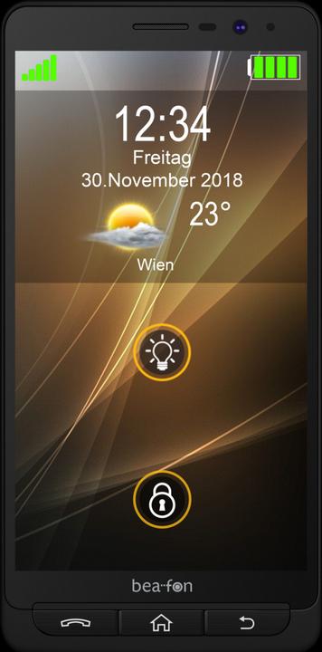 Produktbild Bea-Fon M5 (16 GB, Black, 5.50", Dual SIM, 13 Mpx, 4G)