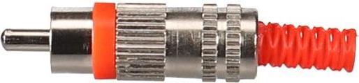 Image du produit Velleman Male Rca Plug Nickel Red