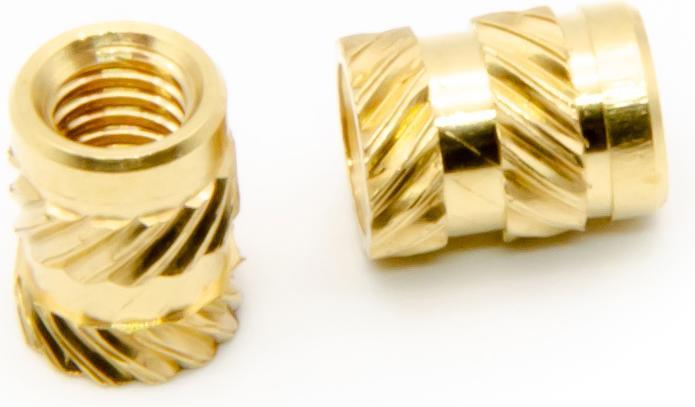 Produktbild Purecrea M3x6mm Gewindeeinsätze Messing Insert 50Stk (Ersatzteile)