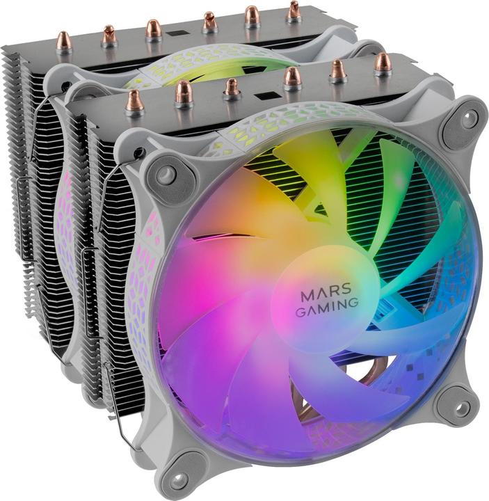Produktbild Mars Gaming Ventilateur Pour Processeur Mcpu-Xt RGB (Blanc) (210 mm)