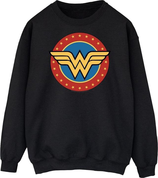 Wonder Woman Womens/Ladies Circle Logo Sweatshirt