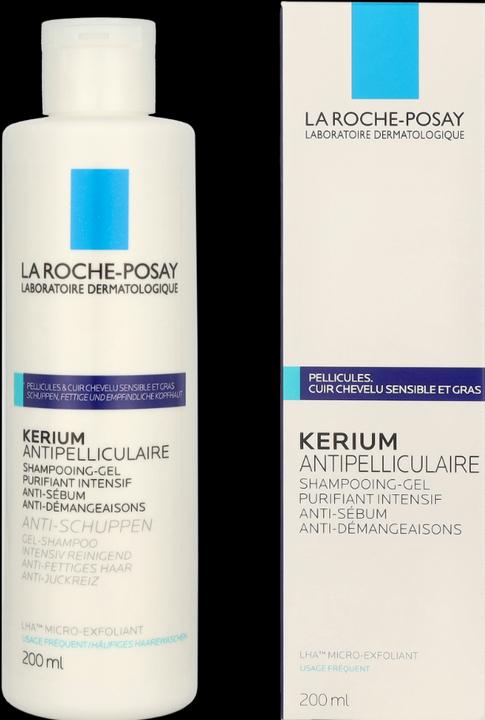 Image du produit La Roche Posay Kerium (200 ml, Shampoing liquide)