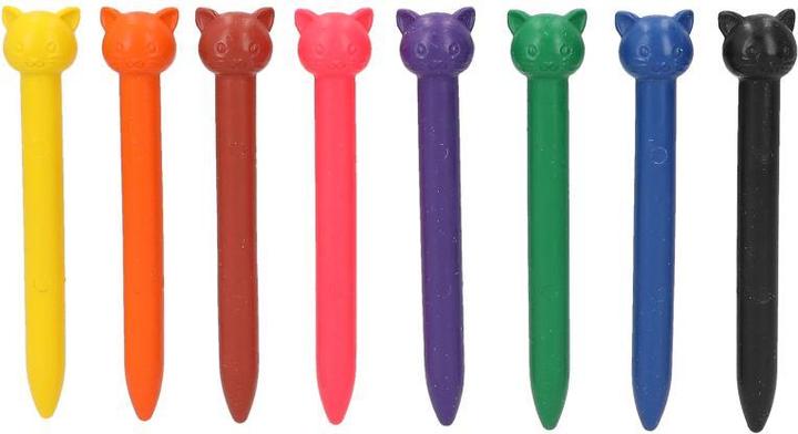 Immagine prodotto Magni Pastello a cera Princess Mimi con topper 8 colori 8 pezzi (Multicolore, 8 x)