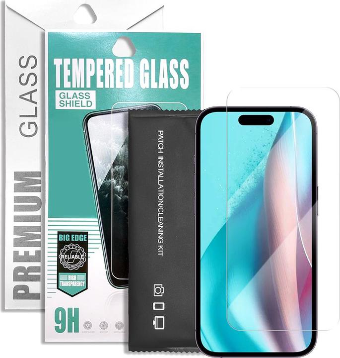 Immagine prodotto OEM Vetro temperato 2,5D Premium per iPhone 13 / 13 Pro 6,1" / 14 6,1" (Apple iPhone 13, Apple iPhone 16)