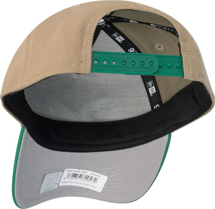 Actual product image New Era 9Forty A-Frame Cap - Retro Philadelphia Eagles Khaki (One size)