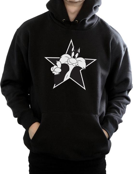 Image du produit Looney Tunes - Sweat à capuche SYLVESTER MONO STAR - Homme (XL)