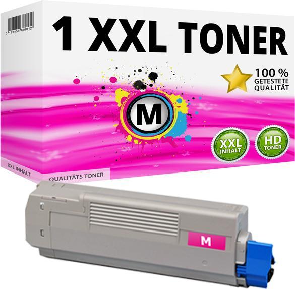 Produktbild Druckfuxx 1 XXL TONER Magenta für OKI Data C5550MFP C5800DN C5800N C5900DN C5900