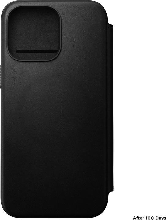 Produktbild Nomad Modern Leather Folio iPhone 15 Pro Max Schwarz (Apple iPhone 15 Pro Max)