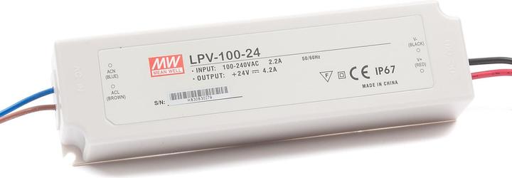 Image du produit MeanWell Alimentation LED à Sortie Unique 24v 4.2a
