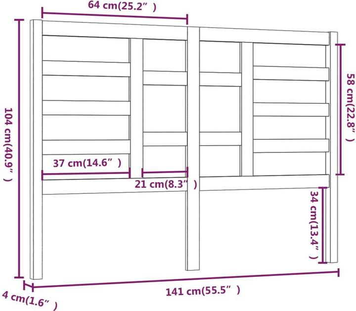 Immagine prodotto VidaXL Edan (141 x 4 x 104 cm)