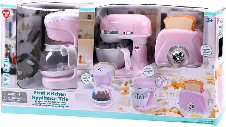 Actual product image Play Mixer, Kaffeemaschine und Toaster Pink, 7-tlg.