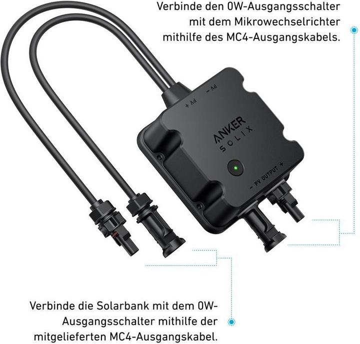 Anker SOLIX Solarbank E1600 0W output
