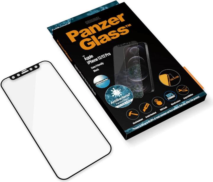 Image du produit PanzerGlass Case Friendly Black (1 pièce(s), Apple iPhone 12, Apple iPhone 12 Pro)