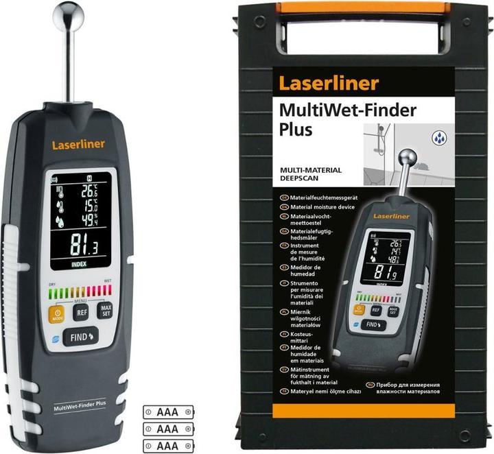 Image du produit Laserliner MultiWet-Finder Plus