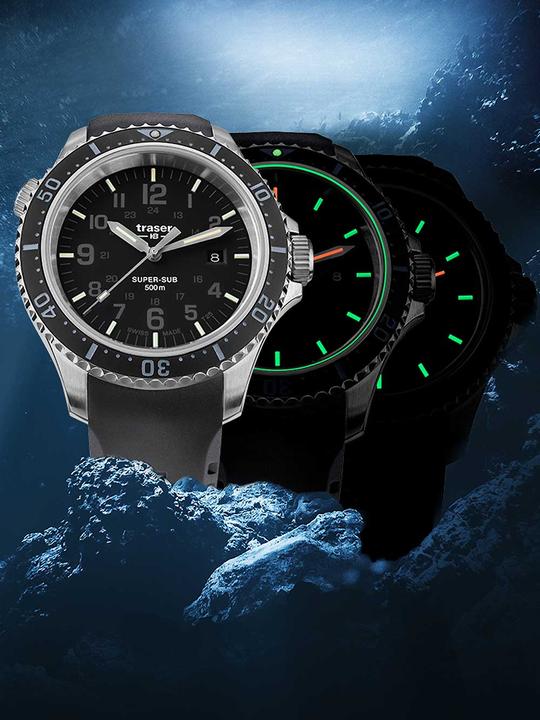 Immagine prodotto Traser RESISTENZA IDRAULICA 2,5" 6511 (Orologio sub, 46 mm)