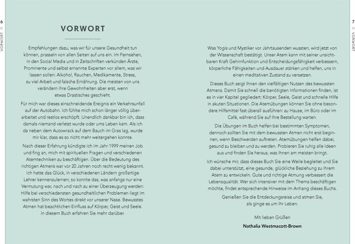 Immagine prodotto Self-Care Collection. Atemtherapie (Tedesco, Nathalia Westmacott-Brown, 2020)