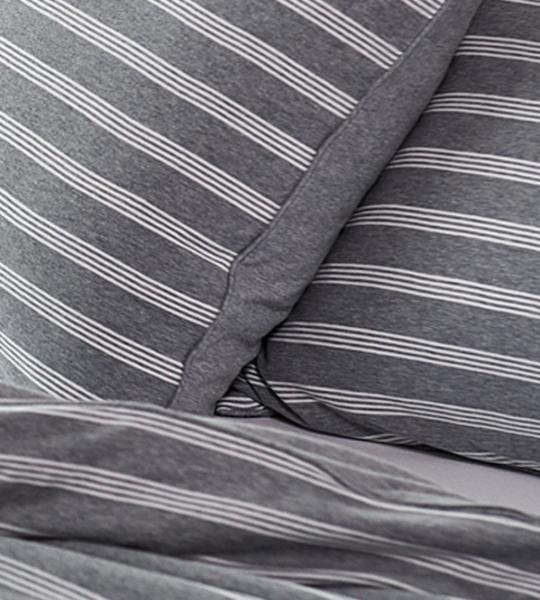 Produktbild Living Home Melange Jersey Double Face (Kopfkissenbezug, 50 x 70 cm)