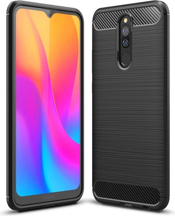 Immagine prodotto Screenguard Xiaomi Redmi 8 Cover Carbon Brushed Soft TPU (Xiaomi Redmi 8)