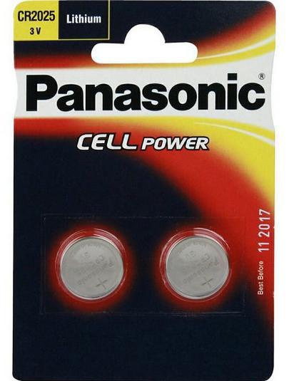 Immagine prodotto Panasonic Potenza al litio CR2025 (2 pz., CR2025, 165 mAh)