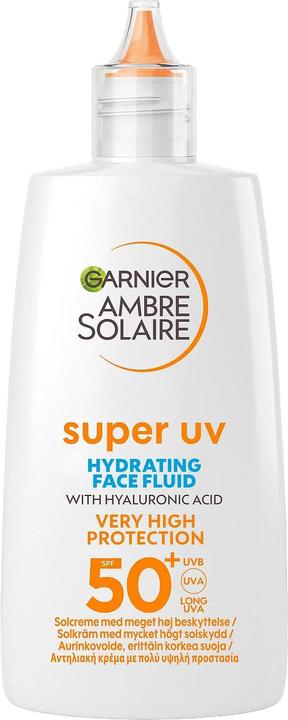 Garnier Sensitive Avdanced Anti-Dark Sports Face Fluid SPF 50+ 40 ml (Crema solare viso, SPF 50+, 40 ml, 40 g)