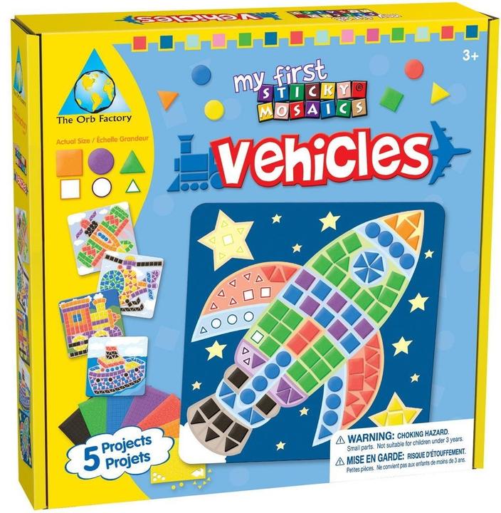 Image du produit Invento Windworks 620706 My First Sticky Mosaics : Véhicules