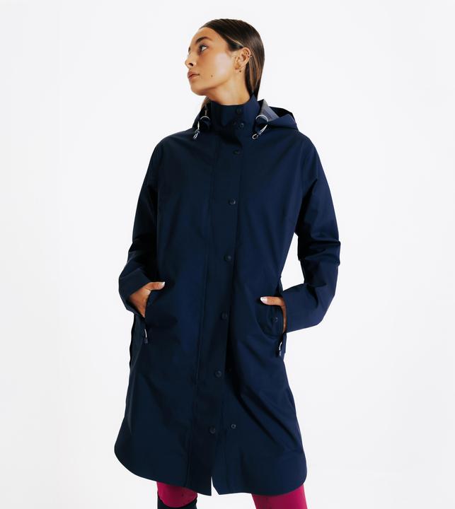 Image du produit Fouganza Veste équitation longue imperméable - marine (S)