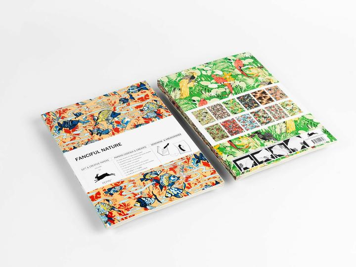 Fanciful Nature (Papier cadeau, 12 x)