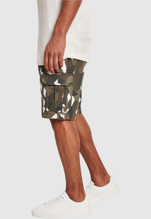 Immagine prodotto Urban Classics Pantaloncini Cargo in twill stretch mimetico geometrico (30)