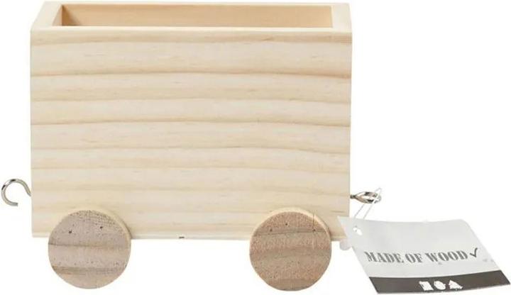 Actual product image Creativ Company Wooden article trailer for wooden train 1 piece