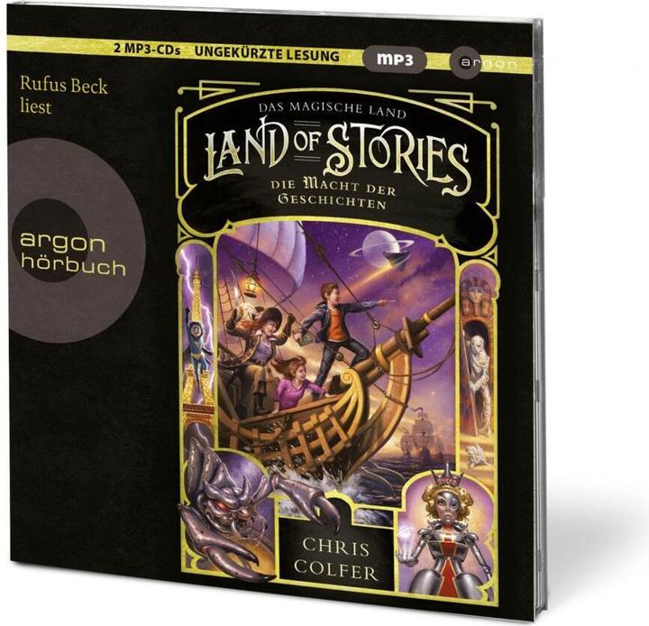 Actual product image Land of Stories: The Magic Land 5 - The Power of Stories (Rufus Beck, Brandon Dorman, Fabienne Pfeiffer, Chris Colfer, German)