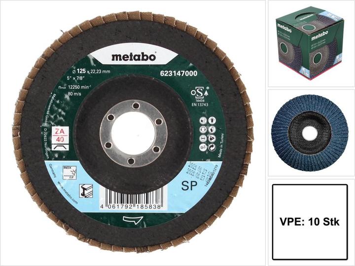 Immagine prodotto Metabo Disco di macinazione lamellare (40)