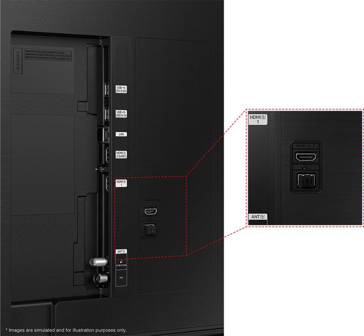 Image du produit Samsung Série 8 Crystal Tv Led 55' (55", LED, 4K, 2023)