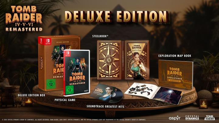 Immagine prodotto Aspyr Tomb Raider 4-6 Switch Remastered Deluxe (Switch, DE)