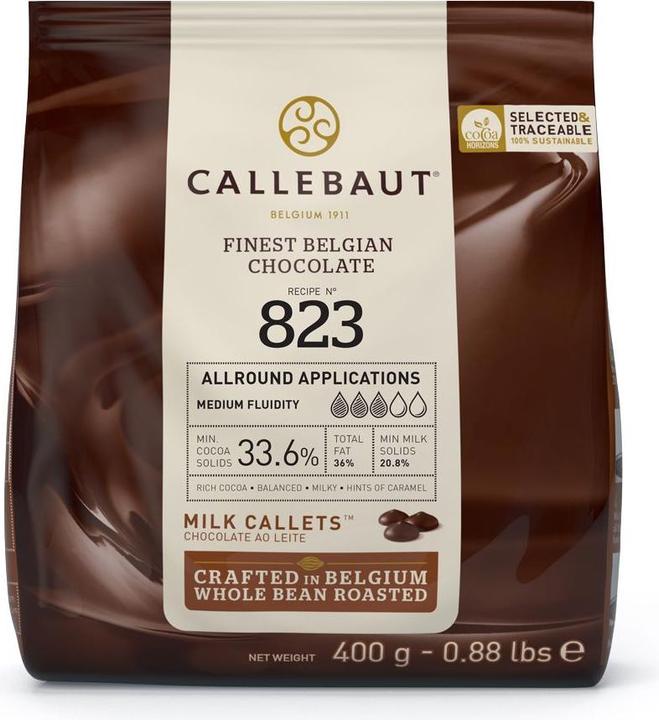 Callebaut Chocolat au silex - Lait - 400g (400 g)