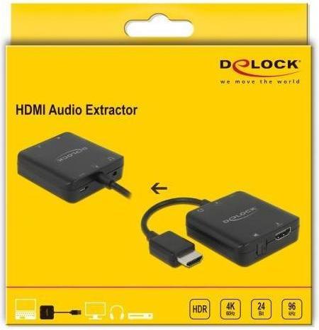Actual product image Delock HDMI Audio Extractor