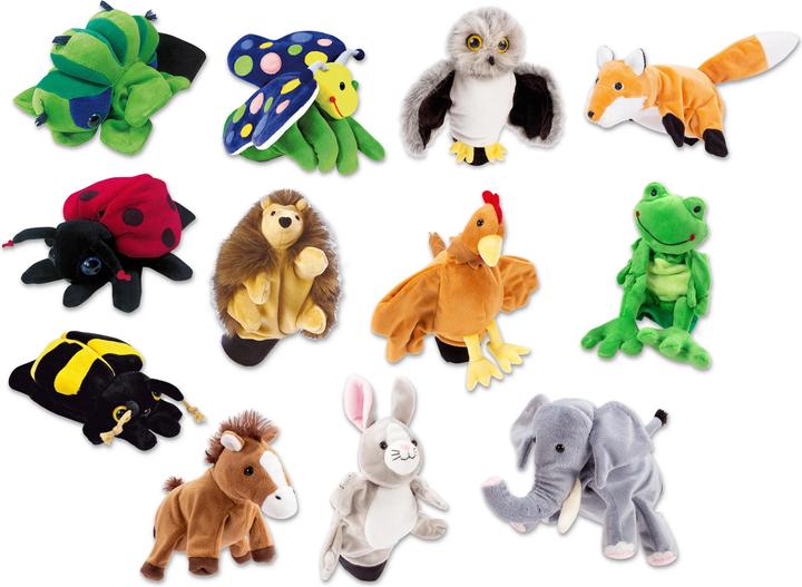 Actual product image Beleduc Hand puppet set