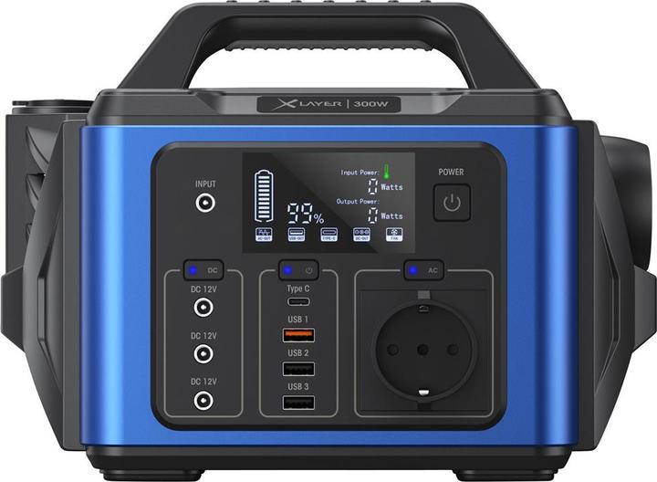 Actual product image Xlayer Mobile Powerstation (296 Wh, 4.10 kg)