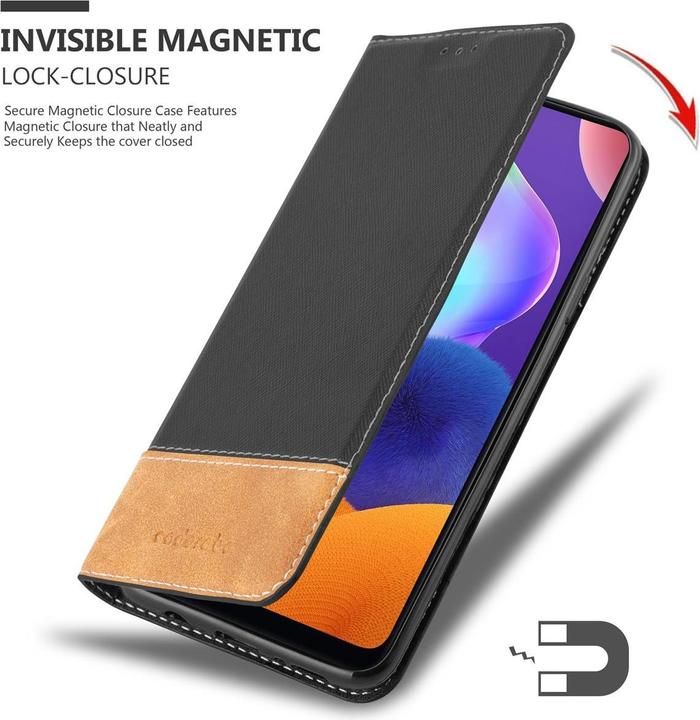 Actual product image Cadorabo X-Wallet faux leather suit cover (Samsung Galaxy A31)