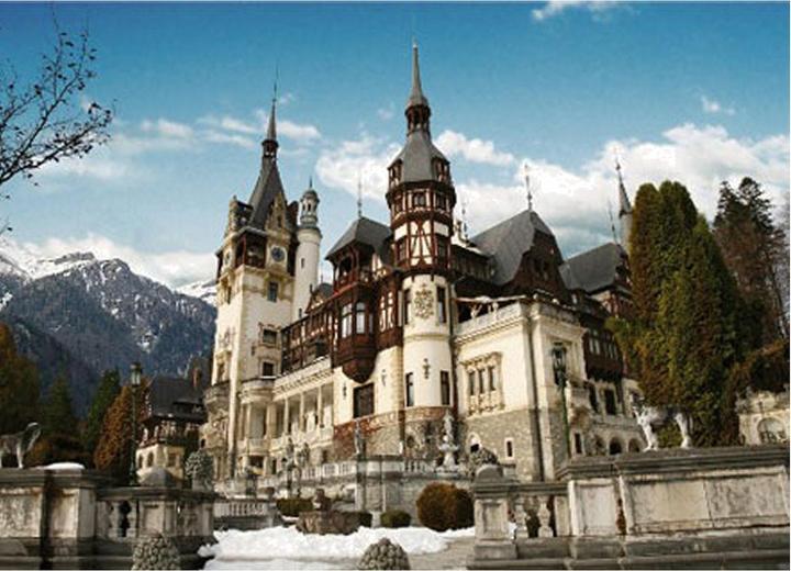 Actual product image D-Toys Puzzle 500 Romania, Peles Castle (500 pieces)