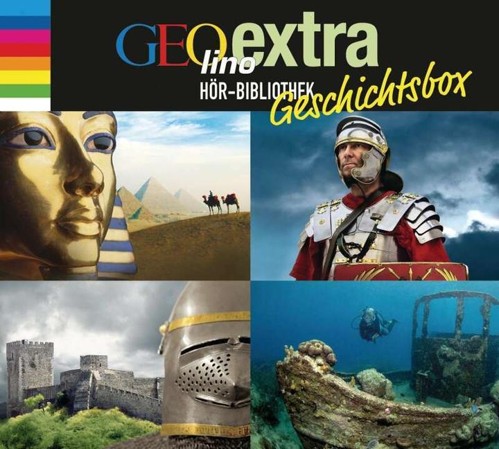 Produktbild GEOlino extra Hör-Bibliothek - Geschichtsbox - (Martin Nusch, Reinhard Schulat-Rademacher, Wigald Boning, Norman Matt, Maximilian Häcke, Irina Scholz, Deutsch)