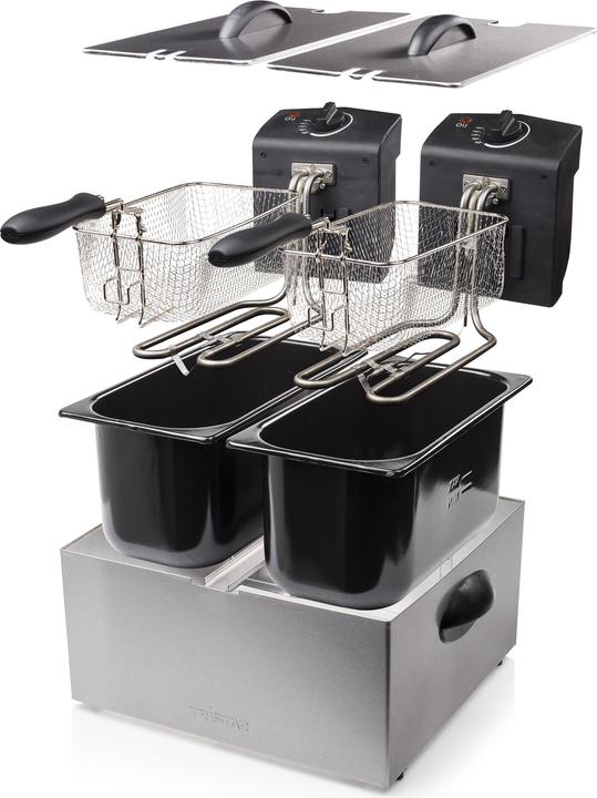 Produktbild Tristar Fritteuse Doppel (EU-Stecker)