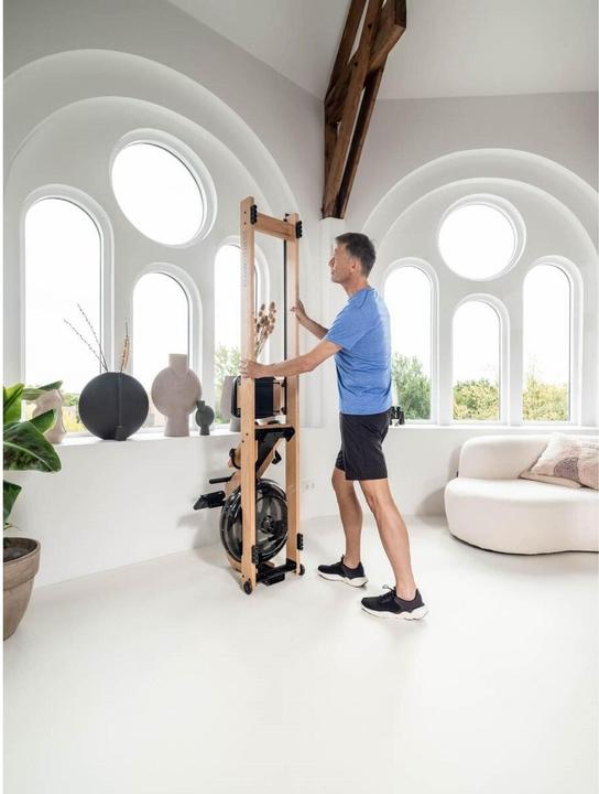 Immagine prodotto Flow Fitness Vogatore ad acqua in legno "Perform w9i oak"