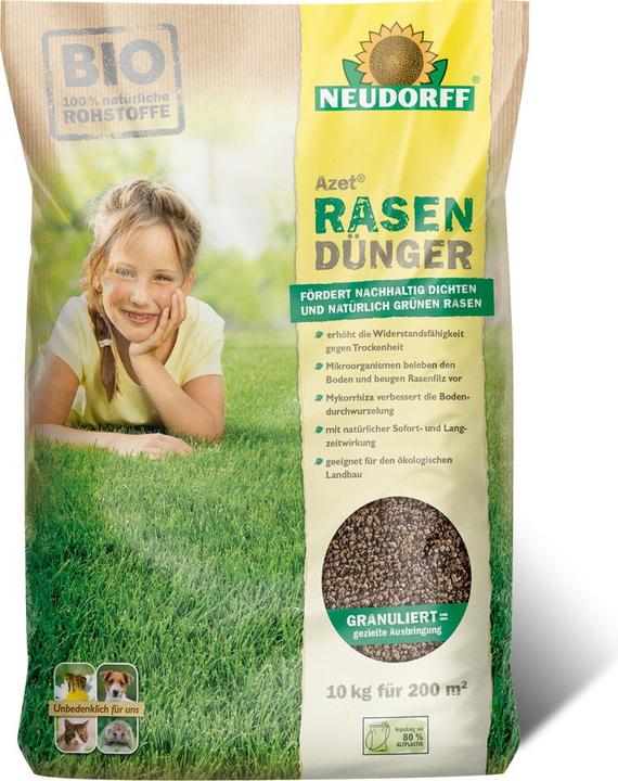 Actual product image Neudorff Azet lawn fertiliser (20 kg)