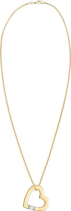 Produktbild Elli Herz (925er Sterling Silber, Zirkonia, 45 cm)