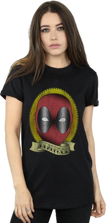 Immagine prodotto Deadpool Tattoo Print Maglietta Ampia Donna (L)