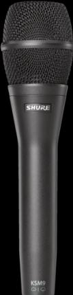 Productafbeelding Shure KSM9/CG condensator zangmicrofoon antraciet
