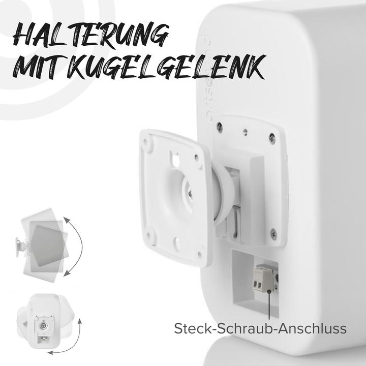 Immagine prodotto Artsound UNI40 B Zwart luidspreker (Set)