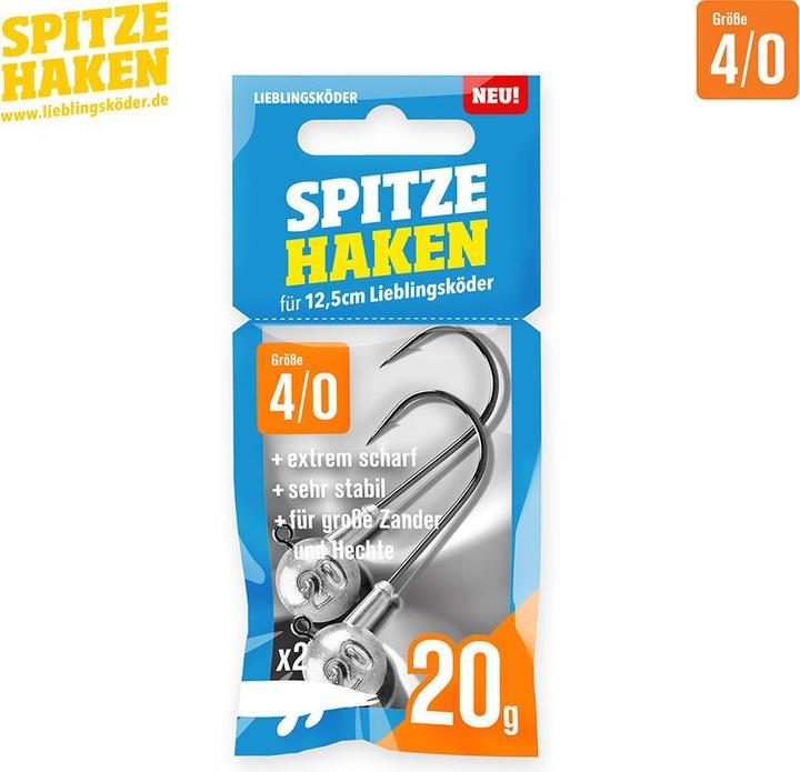 Lieblingsköder Spitze Haken Jigkopf