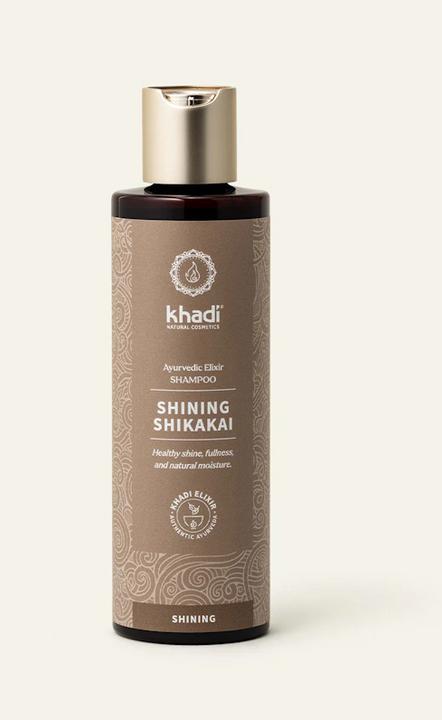 Actual product image Khadi Shining Sikakai (200 ml, Liquid shampoo)